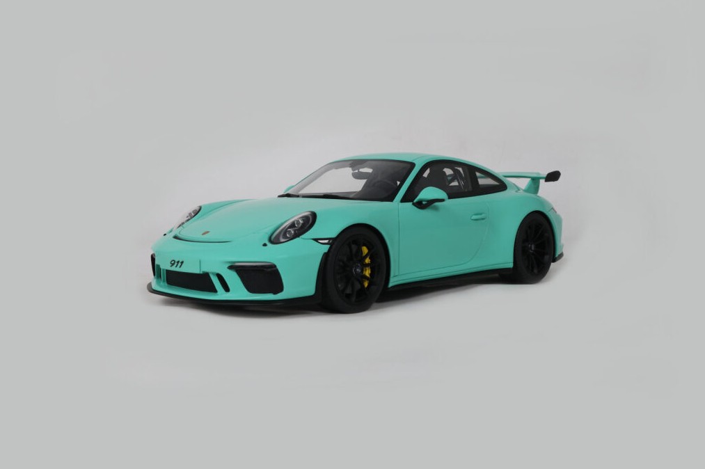 Porsche 911 (991.2) GT3 2018 Groen - 1:18